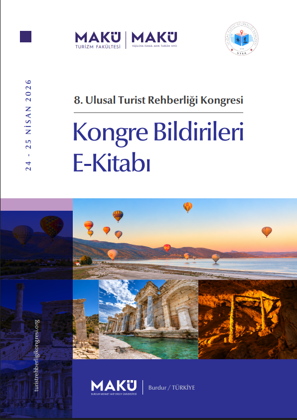 8. Ulusal Turist Rehberliği Kongresi Bildirileri E-Kitabı kapağı